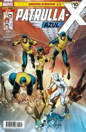 LA PATRULLA-X AZUL #61 / 10 MARVEL LEGACY. DIMENSIONES ALTERNATIVAS 4 Y 5