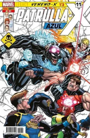 LA PATRULLA-X AZUL #62 / 11 MARVEL LEGACY. VENENO-X PARTES 1 Y 2