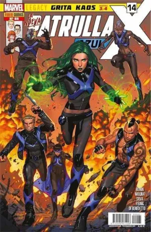 LA PATRULLA-X AZUL #65 / 14 MARVEL LEGACY. GRITA KAOS PARTES 3 Y 4