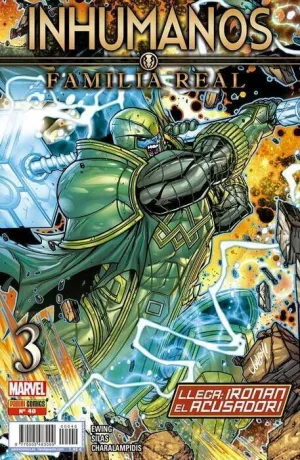 INHUMANOS #040. FAMILIA REAL #03. LLEGA RONAN EL ACUSADOR!