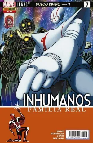 INHUMANOS #044. FAMILIA REAL #07 MARVEL LEGACY. FUEGO DIVINO (PARTE 1)