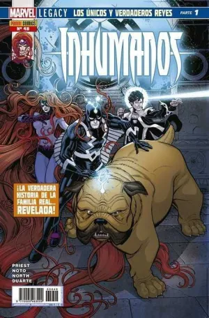 INHUMANOS #048. MARVEL LEGACY: LOS UNICOS Y VERDADEROS REYES - PARTE 1