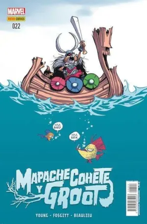 MAPACHE COHETE Y GROOT #22