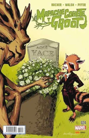 MAPACHE COHETE Y GROOT #24