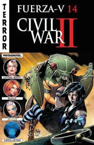 FUERZA V #14. CIVIL WAR II