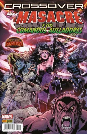 SECRET WARS: CROSSOVER #11 SRA MASACRE Y LOS COMANDOS AULLADORES