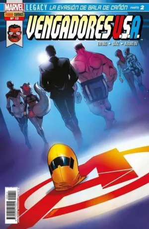 VENGADORES USA #12 MARVEL LEGACY. LA EVASION DE BALA DE CAÑON (PARTE 2)