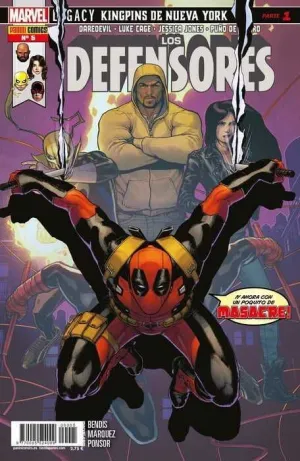 LOS DEFENSORES #05 MARVEL LEGACY. KINGPINS DE NUEVA YORK (PARTE 1)