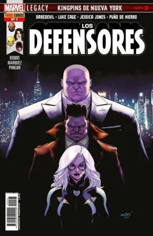 LOS DEFENSORES #07 MARVEL LEGACY. KINGPINS DE NUEVA YORK (PARTE 3)