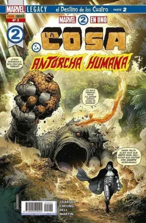 MARVEL 2 EN 1. LA COSA Y LA ANTORCHA HUMANA VOL. 1 #002
