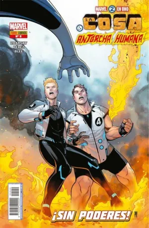 MARVEL 2 EN 1. LA COSA Y LA ANTORCHA HUMANA VOL. 1 #009