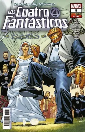 LOS CUATRO FANTASTICOS VOL.7 #105 / 005. ESPECIAL BODA