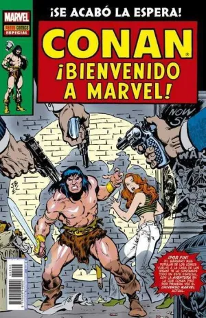 CONAN EL BÁRBARO BIENVENIDO A MARVEL #01 (GRAPA - MARVEL)