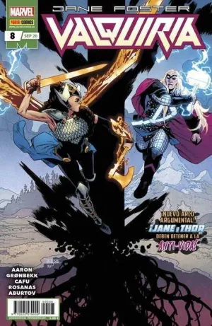 JANE FOSTER: VALQUIRIA #08. JANE Y THOR DEBEN DETENER A LA ANTI-VIDA!