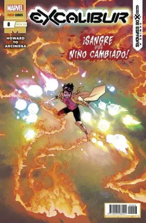 EXCALIBUR #08. SANGRE DEL NIÑO CAMBIADO! (GRAPA PANINI)