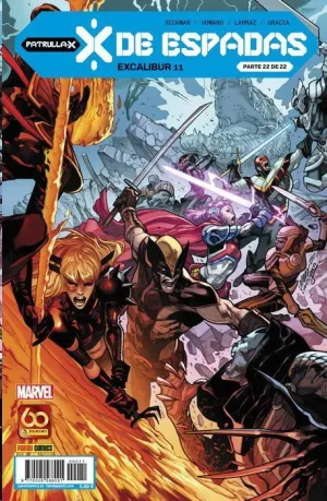 EXCALIBUR #11. X DE ESPADAS - PARTE 22 (GRAPA PANINI)