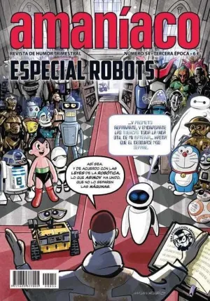 AMANIACO #54. ESPECIAL ROBOTS
