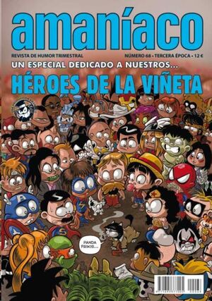 AMANIACO #68. ESPECIAL HEROES DE LA VIÑETA