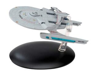 STAR TREK OFFICIAL STARSHIPS COLLECTION #11 USS RELIANT NCC-1864           