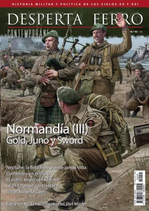 DESPERTA FERRO CONTEMPORANEA #45: NORMANDIA (III) GOLD, JUNO Y SWORD