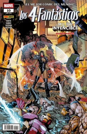 LOS CUATRO FANTASTICOS V7 #192 / 10