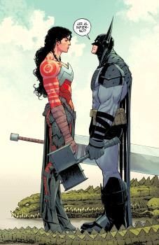 ABSOLUTE BATMAN 16 CONTINÚA LA SEGUNDA PARTE DEL CRUCE CON ABSOLUTE WONDER WOMAN Y LLEVA A BRUCE WAYNE A UNA MISIÓN DESESPERADA EN BUSCA DE SU AMIGO WAYLON. CONVERTIDO AHORA EN UN MABSOLUTE BATMAN #16