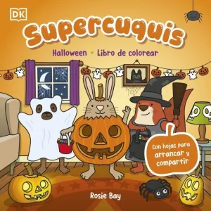 SUPERCUQUIS HALLOWEEN LIBRO DE COLOREAR
