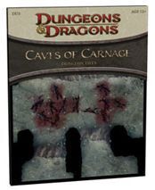 D&D MINIATURES: DUNGEON TILES CAVES OF CARNAGE                             
