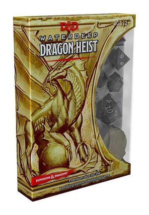 DUNGEONS & DRAGONS RPG DADOS WATERDEEP DRAGON HEIST
