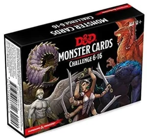 DUNGEONS & DRAGONS: SPELLBOOK CARDS. MONSTERS 6-16 (INGLÉS)