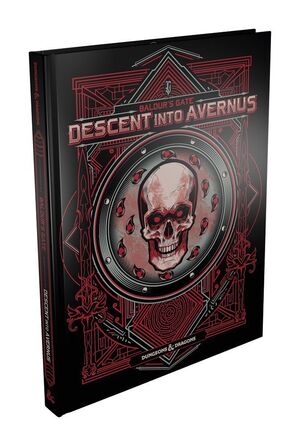 DUNGEONS & DRAGONS RPG ADVENTURE BALDUR'S GATE: DESCENT INTO AVERNUS ALTERNATE COVER INGLÉS