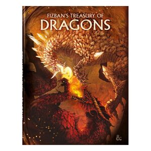 DUNGEONS & DRAGONS JDR ADVENTURE FIZBAN´S TREASURY OF DRAGONS