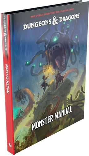 DUNGEONS & DRAGONS RPG MONSTER MANUAL 2024 INGLÉS