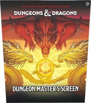 DUNGEONS & DRAGONS RPG DUNGEON MASTER'S SCREEN 2024 INGLÉS