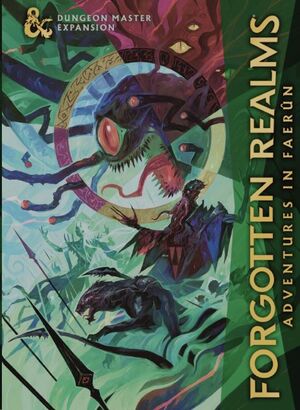 DUNGEONS & DRAGONS 5 FORGOTTEN REALMS: ADVENTURES IN FAERÜN - ALTERNATIVE COVER