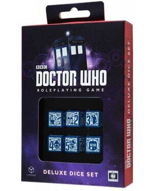 DADOS D6 PACK DELUXE DICE SET DOCTOR WHO