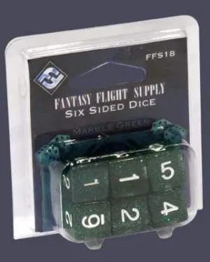 SET DE 6 DADOS DE 6 CARAS FANTASY FLIGHT