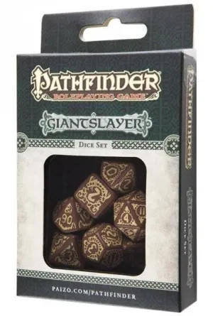 DADOS Q-WORKSHOP SET DE 7: PATHFINDER DICE / GIANTSLAYER