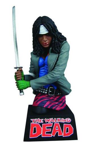 THE WALKING DEAD HUCHA MICHONNE 20CM                                       