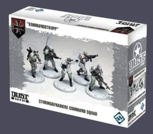 DUST TACTICS EJE: KOMMANDOTRUPP                                            
