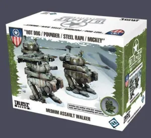 DUST TACTICS ALIADOS: MEDIUM ASSAULT WALKER                                