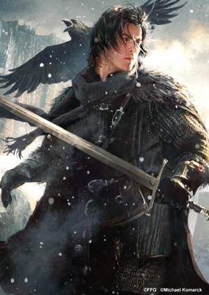 FUNDAS CARTAS FFG - JON SNOW (50)                                          