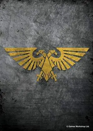 FUNDAS CARTAS PROTECTORAS ILUSTRADAS WARHAMMER - IMPERIAL AQUILA           