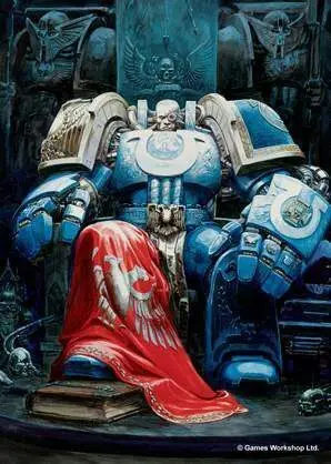 FUNDAS CARTAS PROTECTORAS ILUSTRADAS WARHAMMER - LORD OF ULTRAMAR          