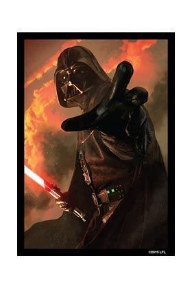 FUNDAS CARTAS ILUSTRADAS - POWER OF THE DARK SIDE (50) 63.5 X 88 MM.       