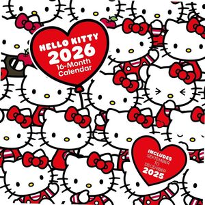 CALENDARIO ANUAL 2026 30X30 HELLO KITTY