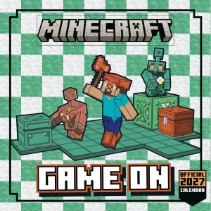 CALENDARIO 2027 30X30 MINECRAFT (PLASTIC FREE)