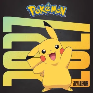 CALENDARIO 2027 30X30 POKÉMON