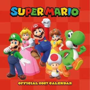 CALENDARIO 2027 30X30 SUPER MARIO (PLASTIC FREE)