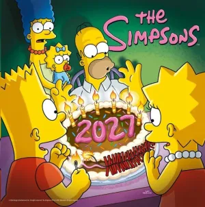 LOS SIMPSONS CALENDARIO 2027 30X30